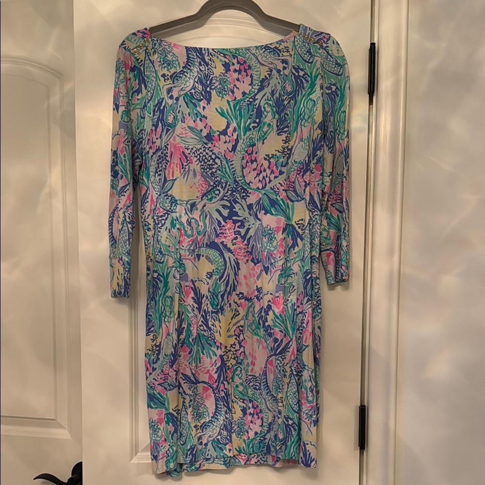 Lilly Pulitzer Multicolor Tropical Print Dress